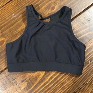 COPY - Black vull sport sports bra